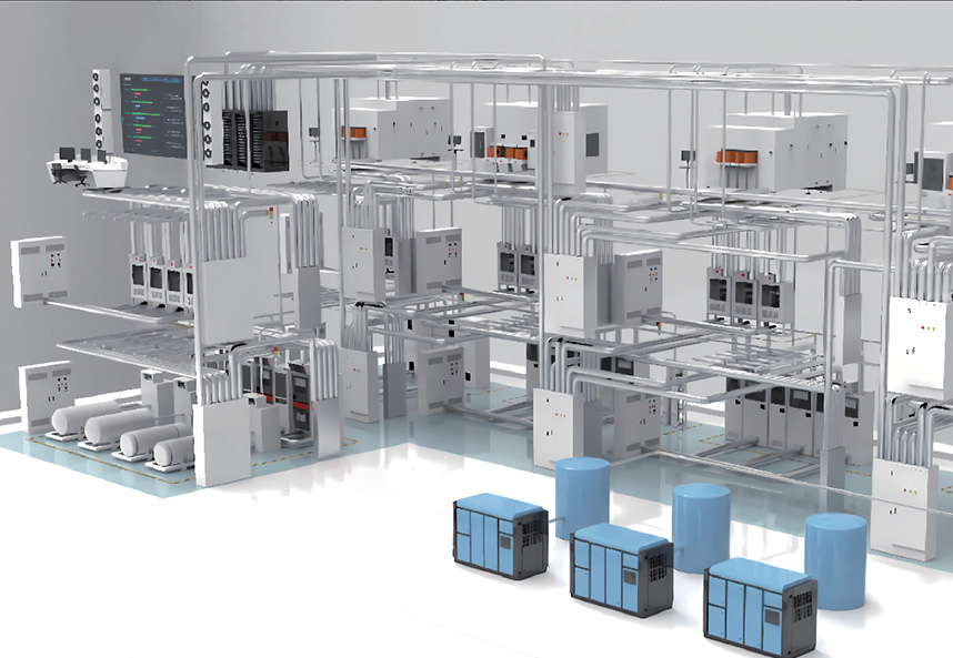 高純度ガス供給システム